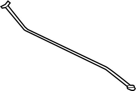 View BM5Z16826C Hood / Trunk Prop Rod Full-Sized Product Image