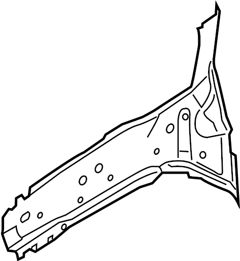 View KV6Z17101A89A Frame Side Member Full-Sized Product Image