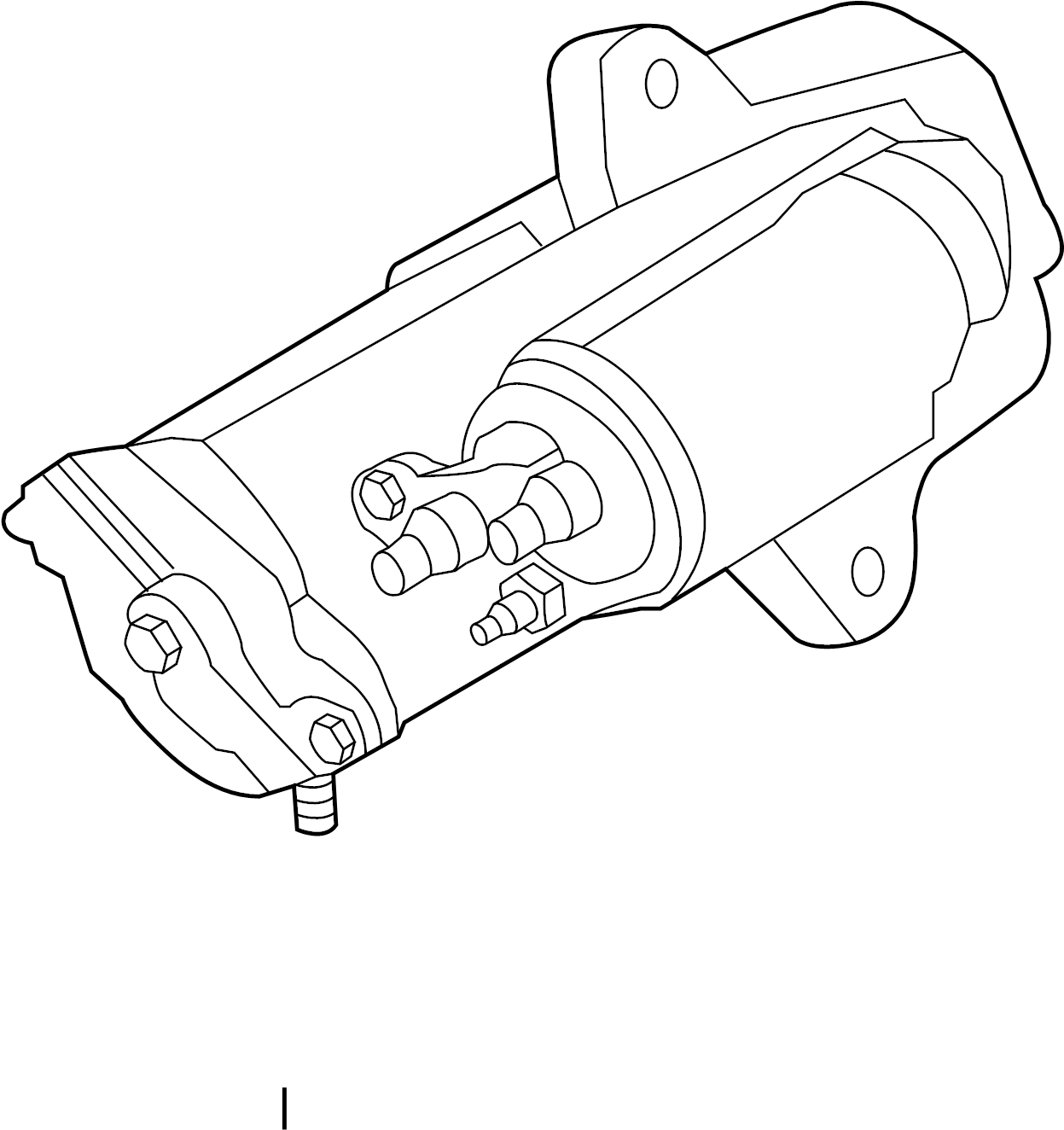 View GV6Z11002A Starter Motor Full-Sized Product Image