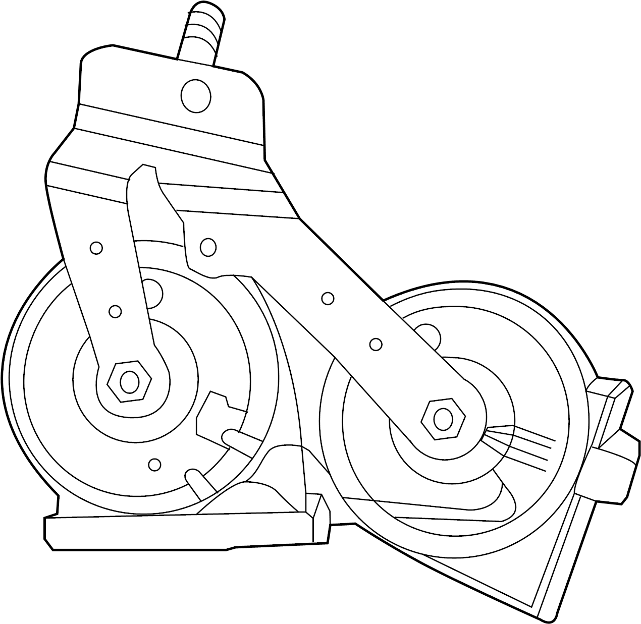 View CJ5Z13832A Horn Full-Sized Product Image