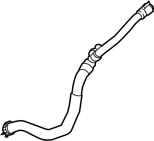 View CV6Z6B851R Engine Coolant Hose Full-Sized Product Image