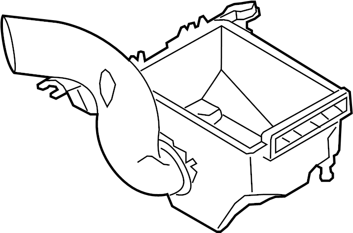 View CJ5Z9A600A Air Filter Housing (Lower) Full-Sized Product Image