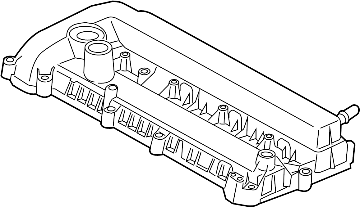 View CV6Z6582E Engine Valve Cover Full-Sized Product Image