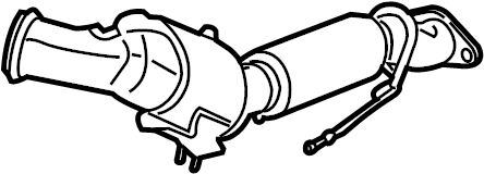 View EV6Z5E212B Catalytic Converter Full-Sized Product Image