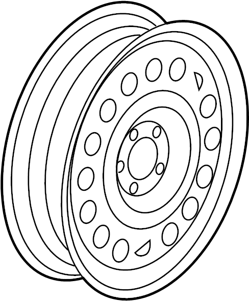 View CJ5Z1015B Spare. Wheel.  Full-Sized Product Image
