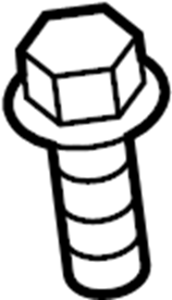 View W710962S440 Bolt. Mount. Strut. Support. (Upper) Full-Sized Product Image