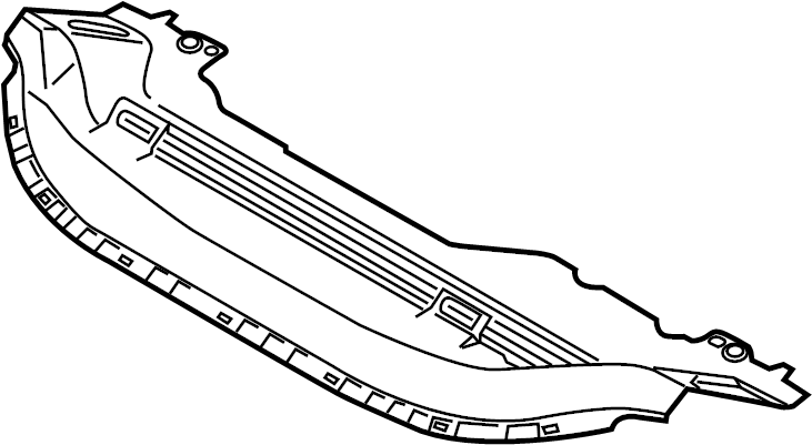 View CJ5Z7802010A Cowl Plenum Panel Full-Sized Product Image