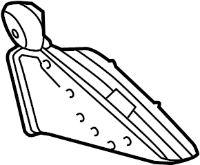 View CJ5Z19893AG Dashboard Air Vent Full-Sized Product Image