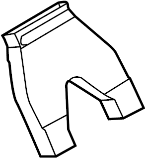 View CJ5Z19D809C Duct. (Front, Rear, Lower) Full-Sized Product Image