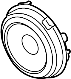 View CV6Z18808D Speaker (Front, Rear) Full-Sized Product Image
