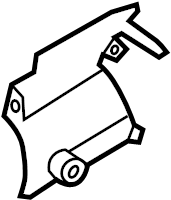 View CJ5Z7861749AD Seat Track Cover (Front, Rear) Full-Sized Product Image