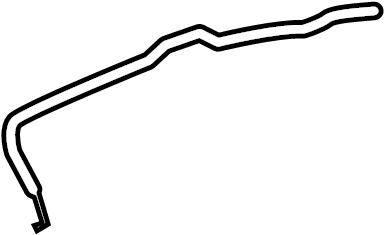 View CJ5Z78502C52F Sunroof Drain Hose Full-Sized Product Image