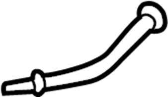 View CJ5Z78502C52C Sunroof Drain Hose Full-Sized Product Image
