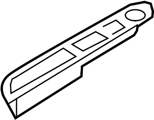View CJ5Z78220A71AB Switch. Bezel.  Full-Sized Product Image