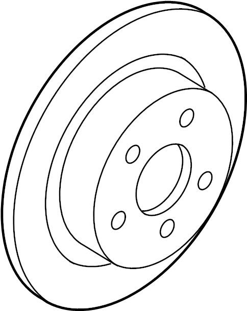 View CV6Z2C026C Disc Brake Rotor Full-Sized Product Image