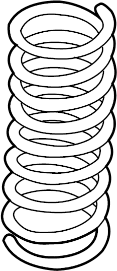 View CV6Z5560F Coil Spring (Rear) Full-Sized Product Image