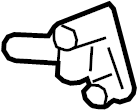 View CJ5Z7840174A Liftgate Bump Stop Full-Sized Product Image