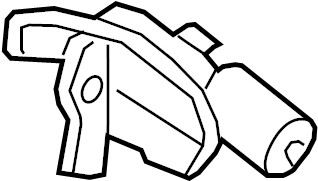View CJ5Z17508B Back Glass Wiper Motor (Rear) Full-Sized Product Image