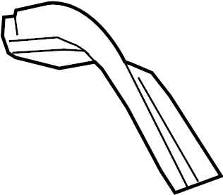 View CJ5Z7842411AA Liftgate Trim Full-Sized Product Image