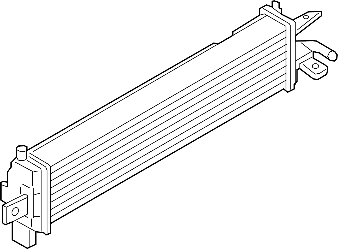 View F1FZ8005B Radiator Full-Sized Product Image