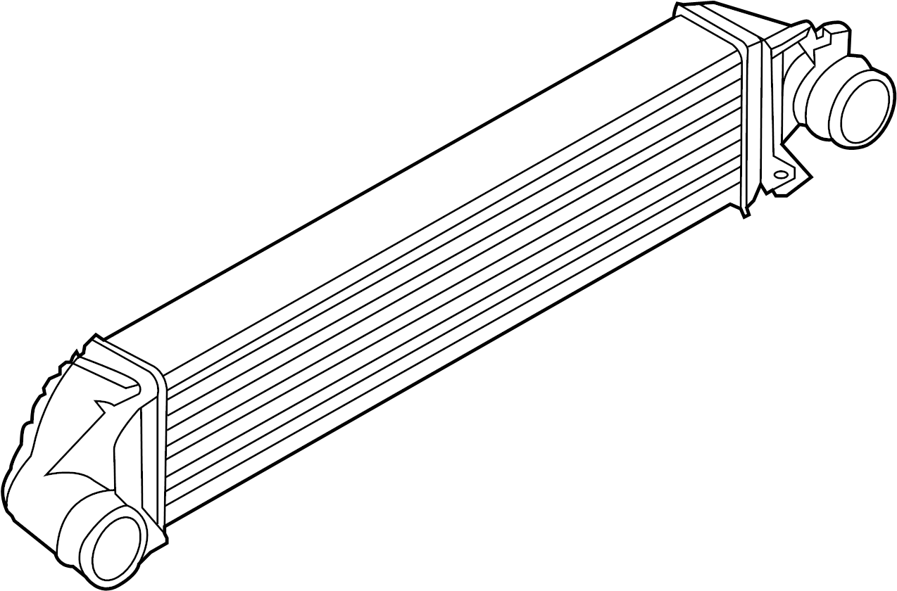 View EJ7Z6K775A Intercooler Full-Sized Product Image
