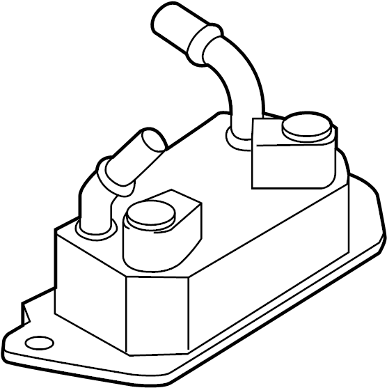 View CV6Z7A095A Automatic Transmission Oil Cooler Full-Sized Product Image
