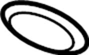 View LJ6Z8213D Bumper Cover Emblem Full-Sized Product Image