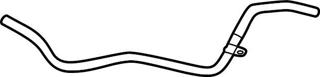 View PZ1Z8075G Engine Coolant Overflow Hose Full-Sized Product Image