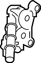 View JX6Z7H322A Automatic Transmission Oil Cooler Control Valve Full-Sized Product Image