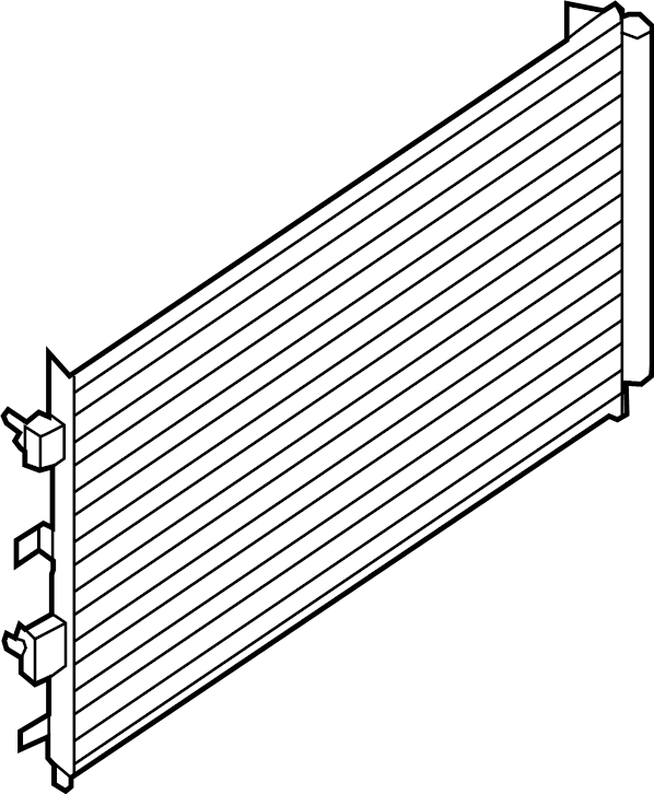 View LX6Z19712B A/C Condenser Full-Sized Product Image