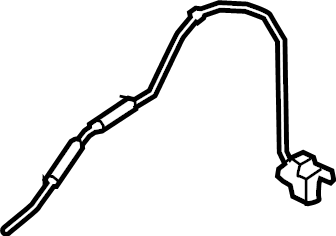 View LJ6Z16916E Hood Release Cable Full-Sized Product Image