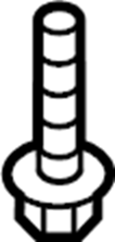 View LJ6Z16828A Rod. Hood. Prop. Clip. STAY.  Full-Sized Product Image