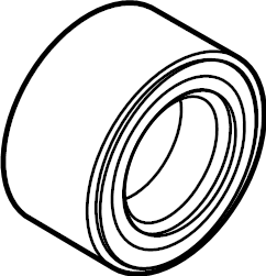 View LX6Z1215C Wheel Bearing (Front) Full-Sized Product Image