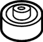 View LX6Z3069A Bushing. Control. Arm. (Front, Rear, Lower) Full-Sized Product Image