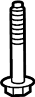 View W719470S439 Suspension Control Arm Bolt (Rear, Upper, Lower) Full-Sized Product Image