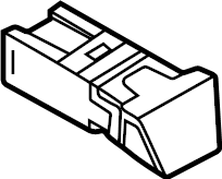 View JX7Z13350A Hazard Warning Switch Full-Sized Product Image