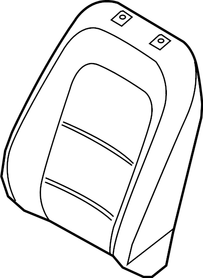View NJ6Z7864417EA Seat Back Cushion Cover Full-Sized Product Image