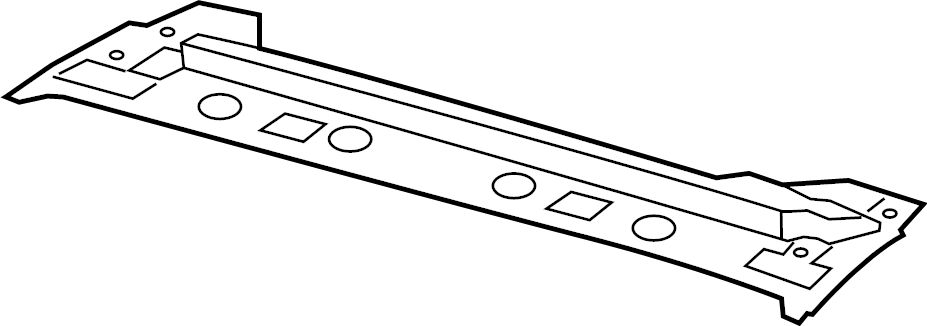 View LJ6Z7803408C Roof Header Panel (Rear) Full-Sized Product Image