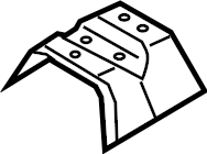 View LX6Z2L624B Floor Pan Reinforcement (Front) Full-Sized Product Image