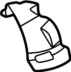 View LX6Z9B007A Fuel Tank Shield (Upper) Full-Sized Product Image
