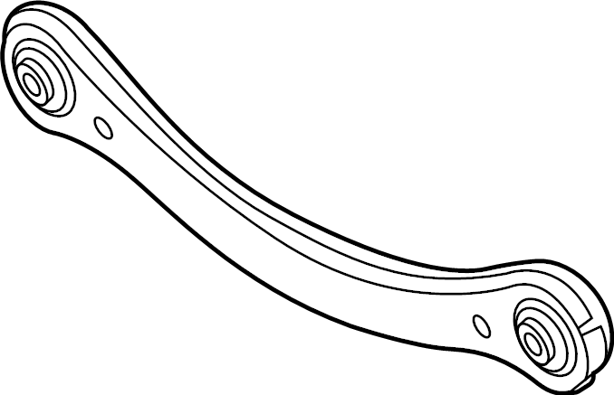 View LX6Z5500E Suspension Control Arm (Rear, Upper) Full-Sized Product Image