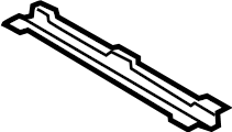View LX6Z7810952A Frame Side Member Crossmember (Rear) Full-Sized Product Image