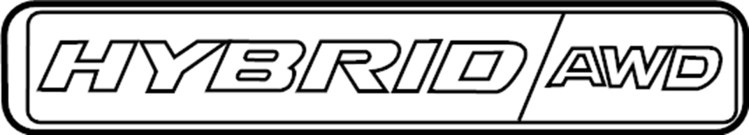 View LJ6Z8213C Hatch Emblem Full-Sized Product Image