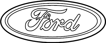 View LJ6Z7842528B Emblem.  Full-Sized Product Image