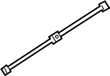 View LJ6Z17528CA Back Glass Wiper Blade (Rear) Full-Sized Product Image