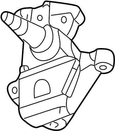View 2L3Z3106AA Steering Knuckle Full-Sized Product Image