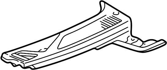 View F85Z15022A69AAA Cowl Cover Full-Sized Product Image