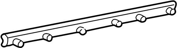 View F75Z7820758BB Weatherstrip. Seal. (Front, Upper, Lower) Full-Sized Product Image