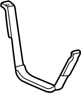 View F75Z9054GA Fuel Tank Strap Full-Sized Product Image