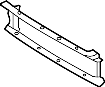 View LC3Z17755A Bumper Face Bar Bracket Full-Sized Product Image